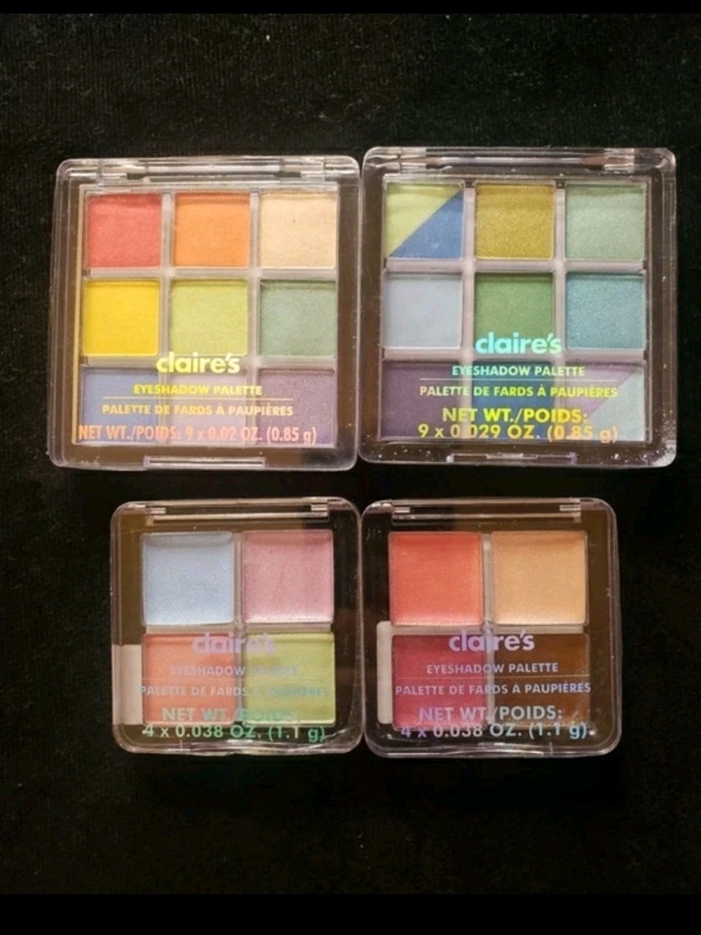 Lot of Four Eyeshadow Palettes